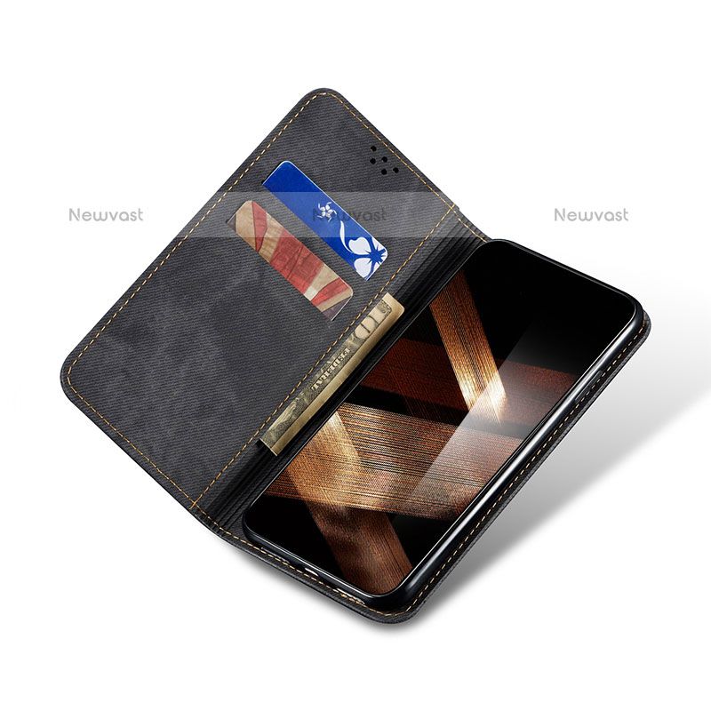 Leather Case Stands Flip Cover Holder B01S for Xiaomi Poco C65