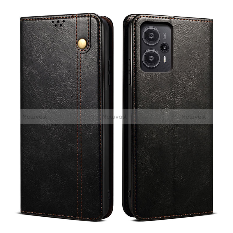 Leather Case Stands Flip Cover Holder B01S for Xiaomi Poco F5 5G