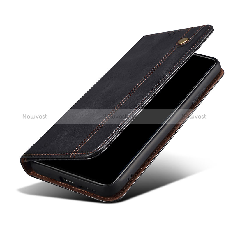 Leather Case Stands Flip Cover Holder B01S for Xiaomi Redmi 10 Power
