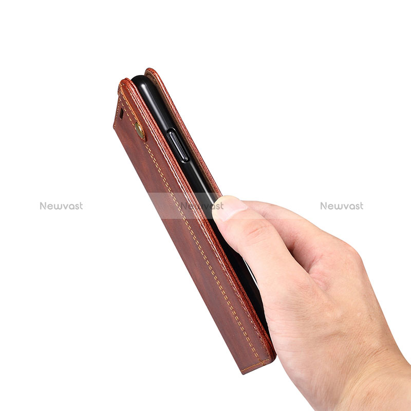 Leather Case Stands Flip Cover Holder B01S for Xiaomi Redmi 9