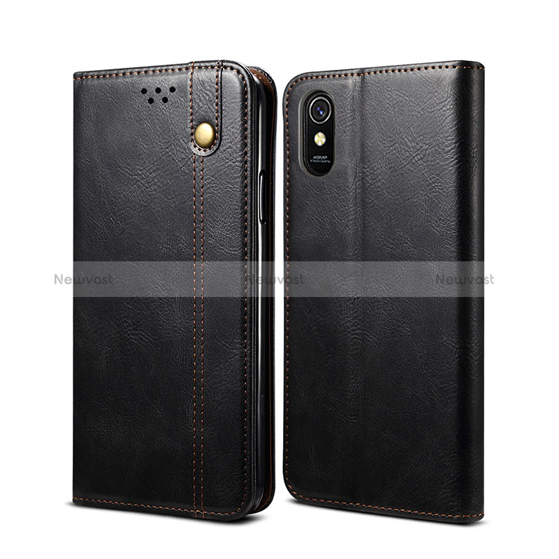 Leather Case Stands Flip Cover Holder B01S for Xiaomi Redmi 9i