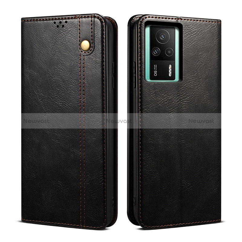 Leather Case Stands Flip Cover Holder B01S for Xiaomi Redmi K60E 5G