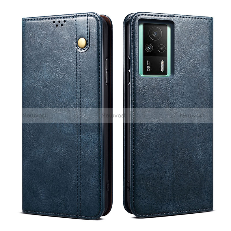 Leather Case Stands Flip Cover Holder B01S for Xiaomi Redmi K60E 5G