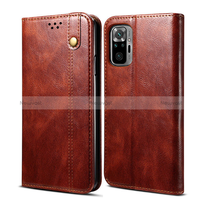 Leather Case Stands Flip Cover Holder B01S for Xiaomi Redmi Note 11 SE India 4G