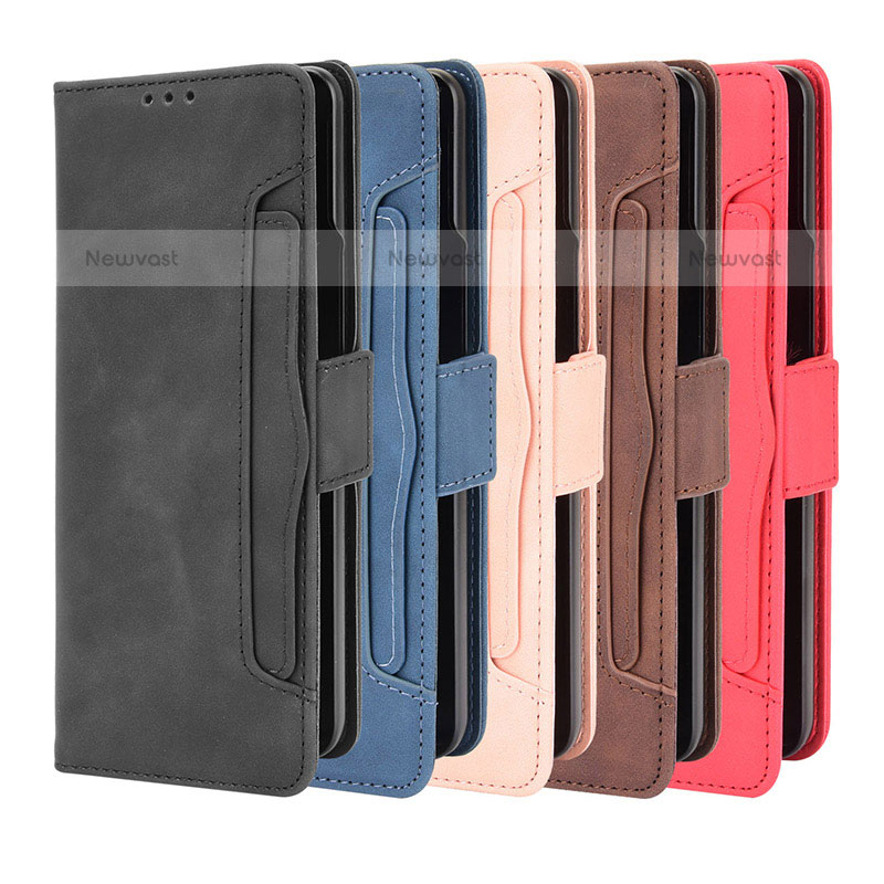 Leather Case Stands Flip Cover Holder B01Y for Samsung Galaxy Z Fold3 5G