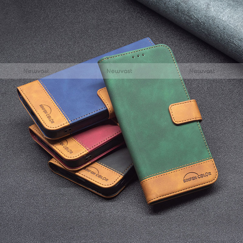 Leather Case Stands Flip Cover Holder B02F for Samsung Galaxy S20 Plus 5G