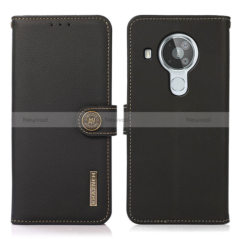 Leather Case Stands Flip Cover Holder B02H for Nokia 7.3