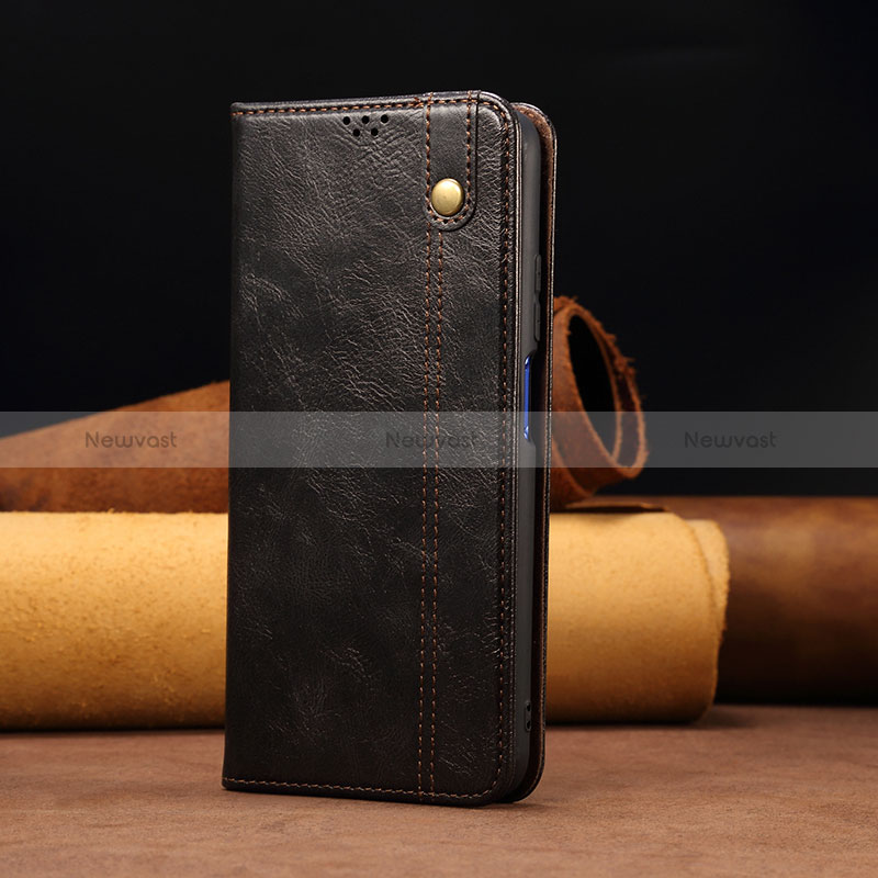 Leather Case Stands Flip Cover Holder B02S for Huawei Nova 8i