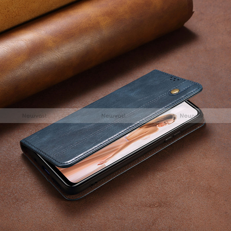 Leather Case Stands Flip Cover Holder B02S for Huawei P50