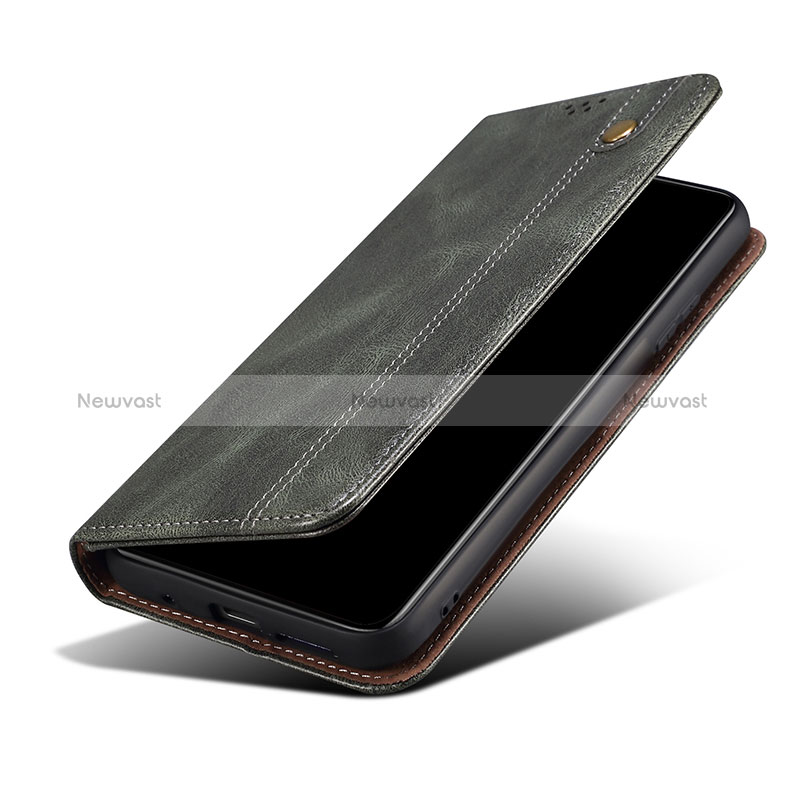 Leather Case Stands Flip Cover Holder B02S for Oppo Reno10 Pro+ Plus 5G