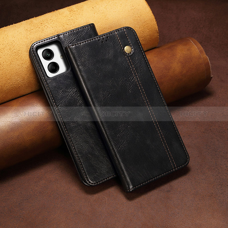 Leather Case Stands Flip Cover Holder B02S for Samsung Galaxy F04