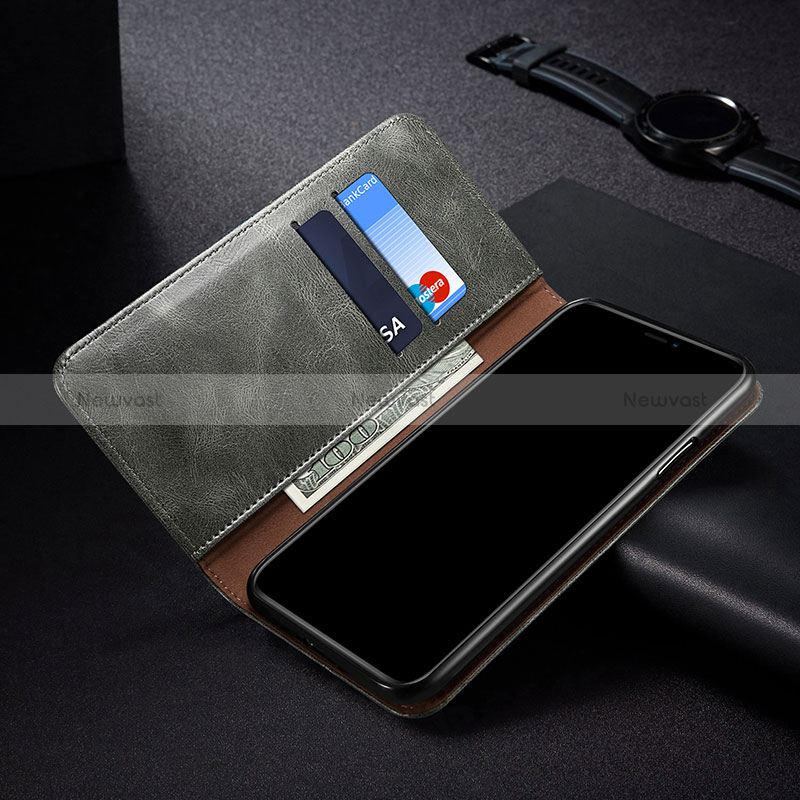 Leather Case Stands Flip Cover Holder B02S for Xiaomi Mi 11X 5G