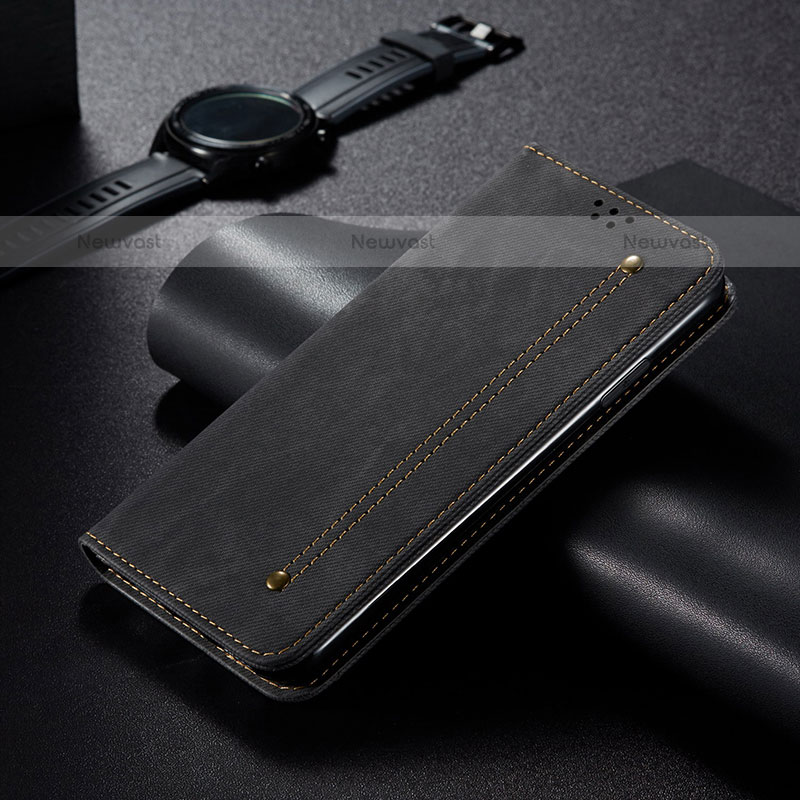 Leather Case Stands Flip Cover Holder B02S for Xiaomi Poco C65