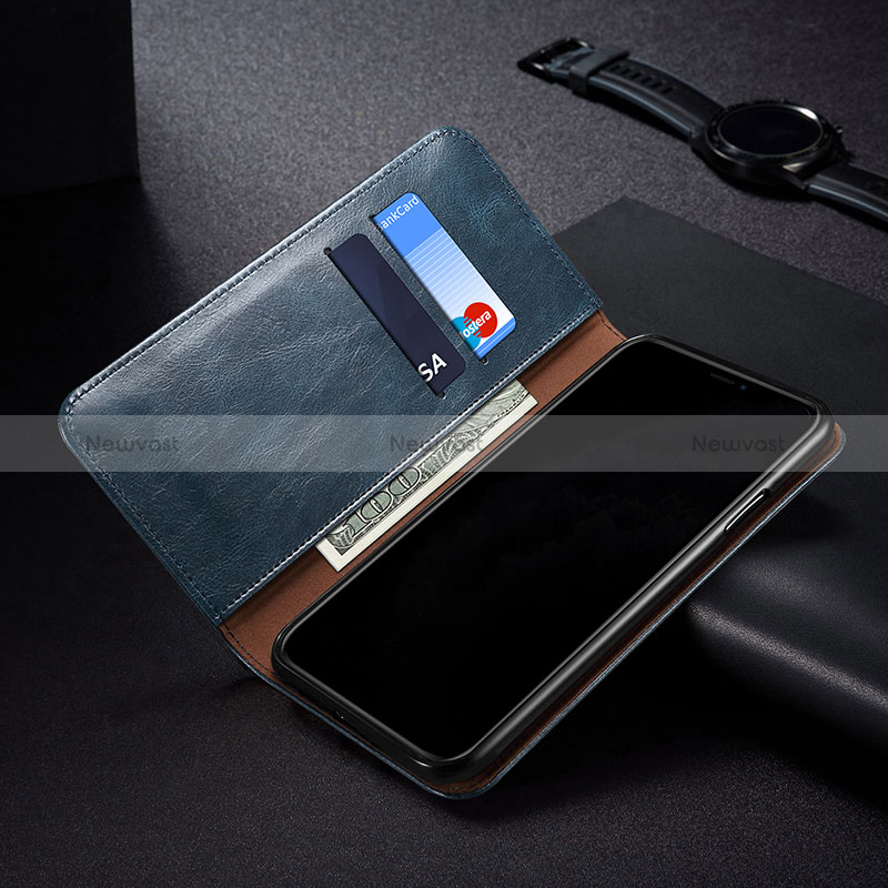 Leather Case Stands Flip Cover Holder B02S for Xiaomi POCO M3 Pro 5G