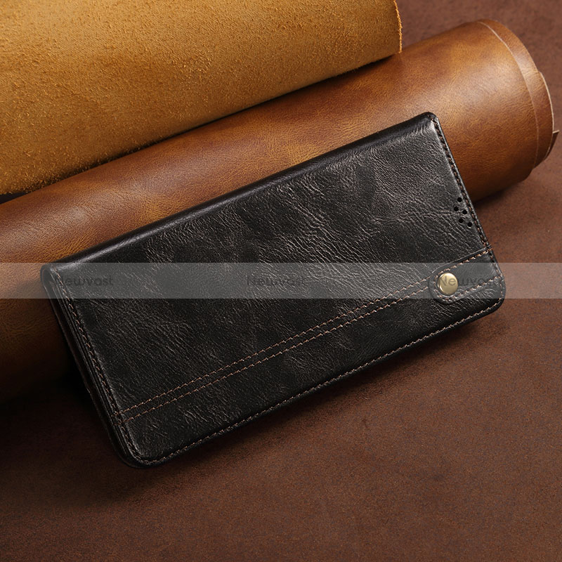 Leather Case Stands Flip Cover Holder B02S for Xiaomi Redmi Note 12 Explorer