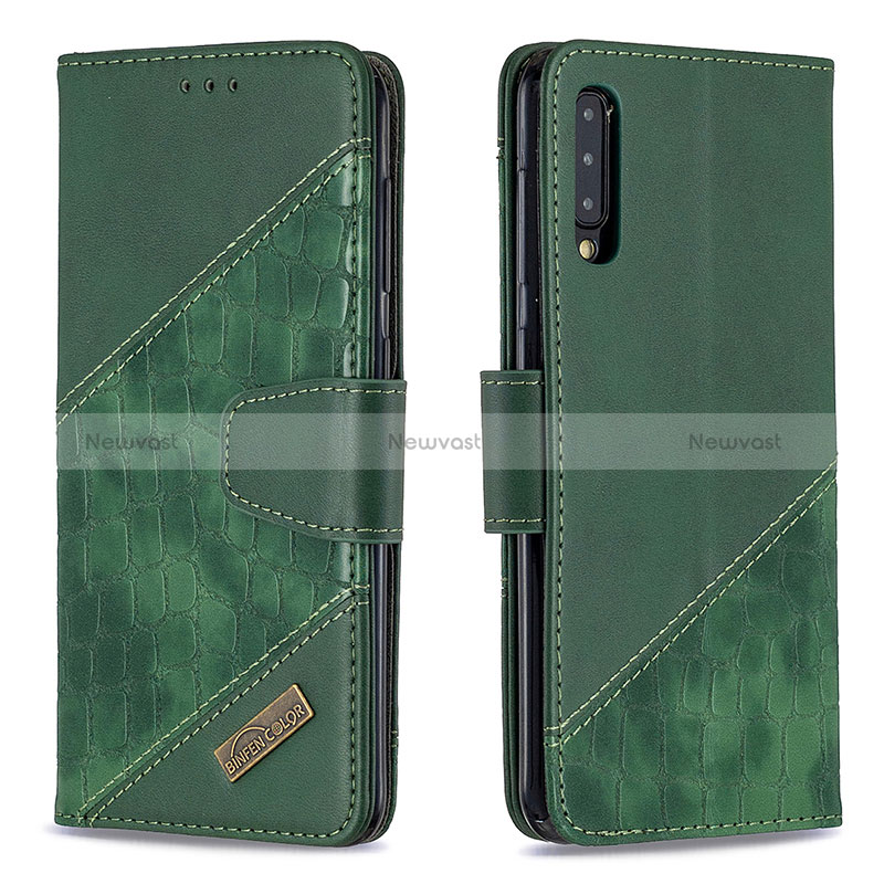 Leather Case Stands Flip Cover Holder B03F for Samsung Galaxy A30S