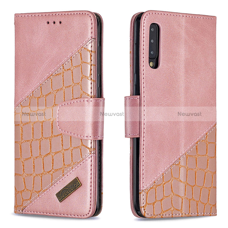 Leather Case Stands Flip Cover Holder B03F for Samsung Galaxy A30S