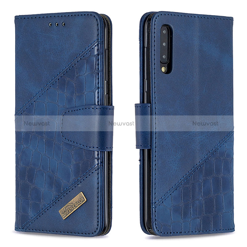 Leather Case Stands Flip Cover Holder B03F for Samsung Galaxy A30S