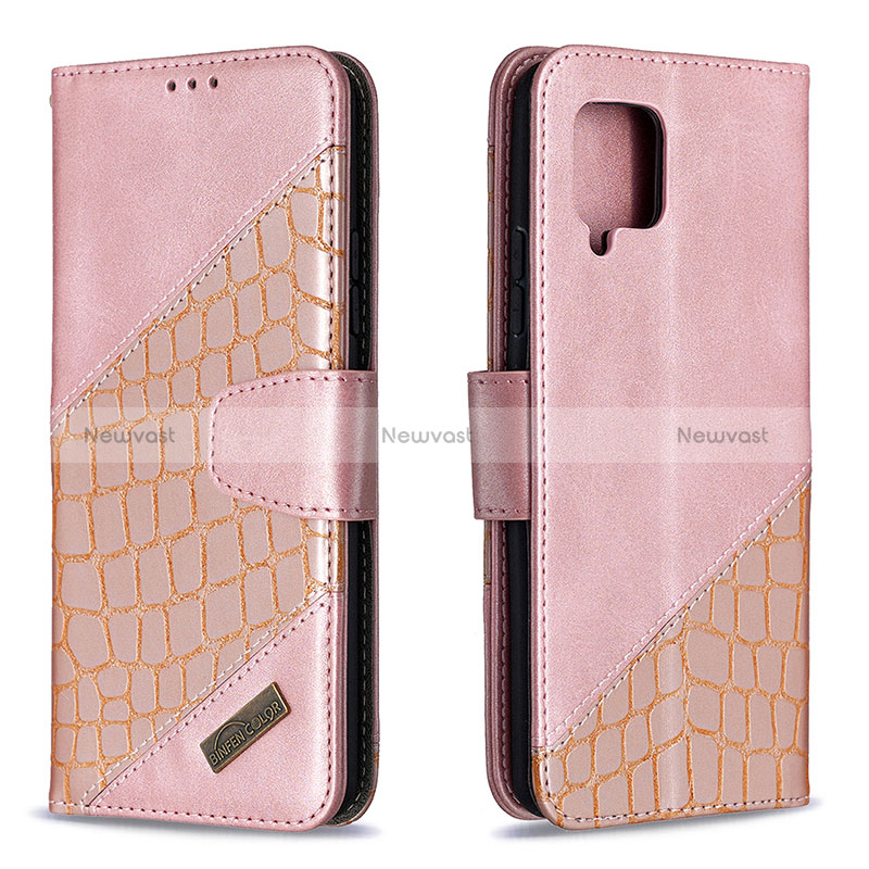 Leather Case Stands Flip Cover Holder B03F for Samsung Galaxy A42 5G