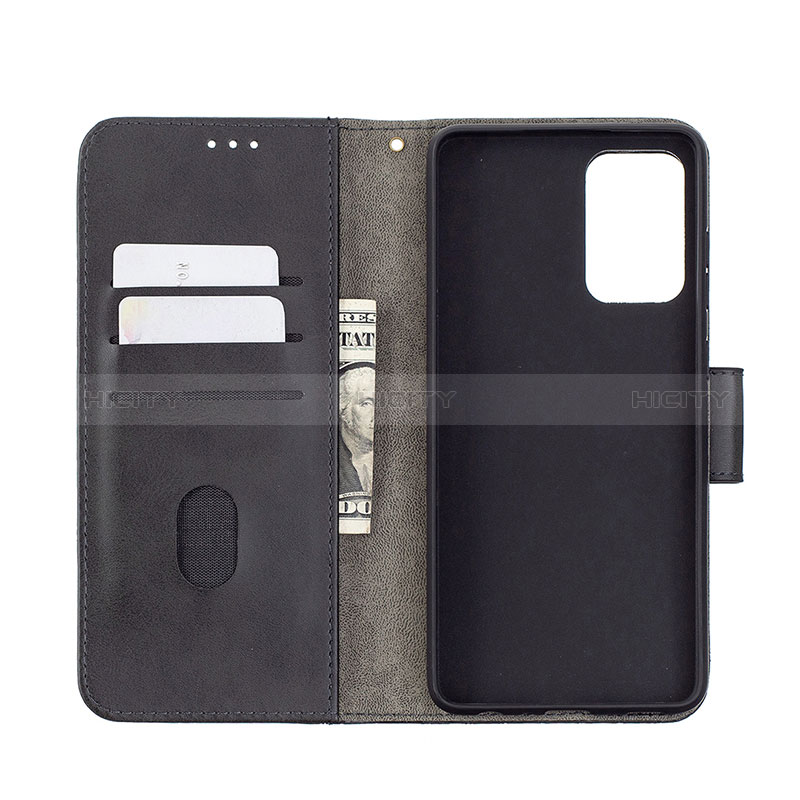 Leather Case Stands Flip Cover Holder B03F for Samsung Galaxy A72 4G