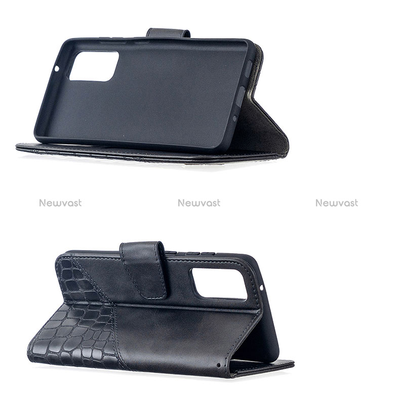 Leather Case Stands Flip Cover Holder B03F for Samsung Galaxy S20 FE 4G