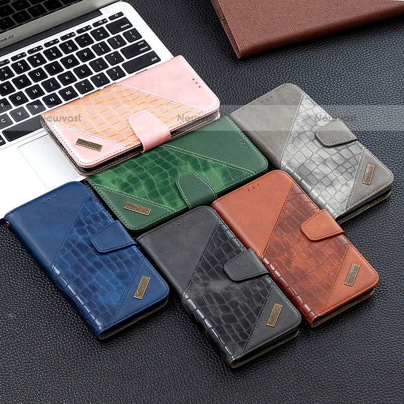 Leather Case Stands Flip Cover Holder B03F for Samsung Galaxy S20 Plus 5G