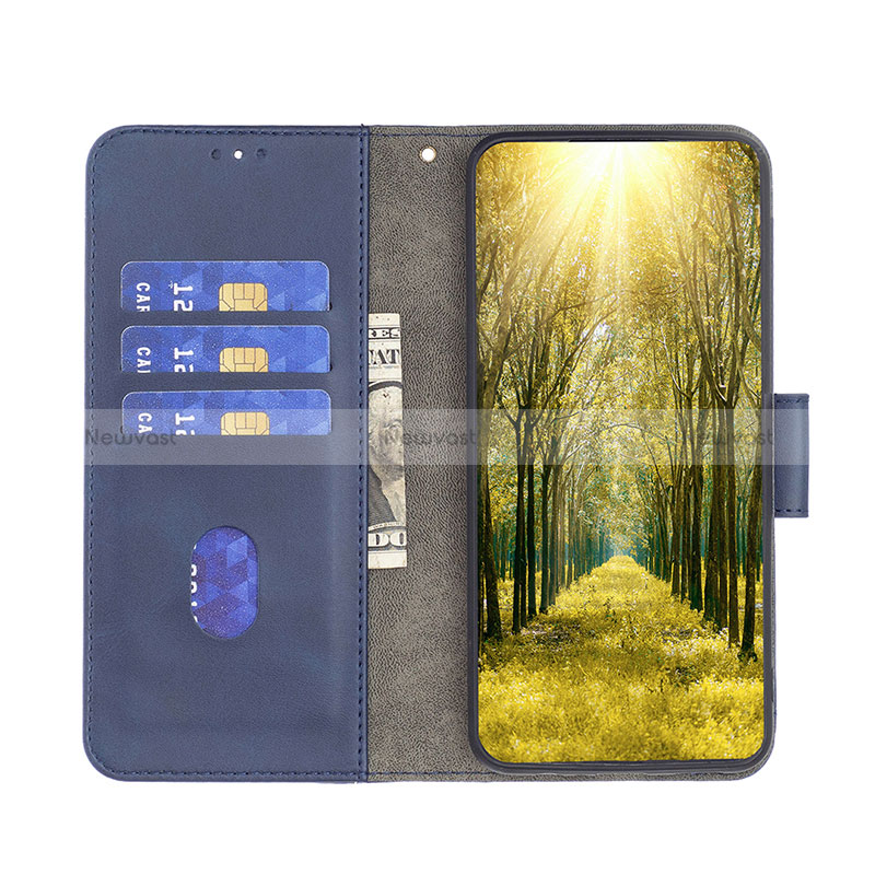 Leather Case Stands Flip Cover Holder B03F for Xiaomi Redmi Note 11E Pro 5G