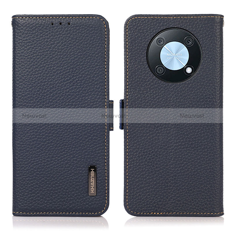 Leather Case Stands Flip Cover Holder B03H for Huawei Enjoy 50 Pro