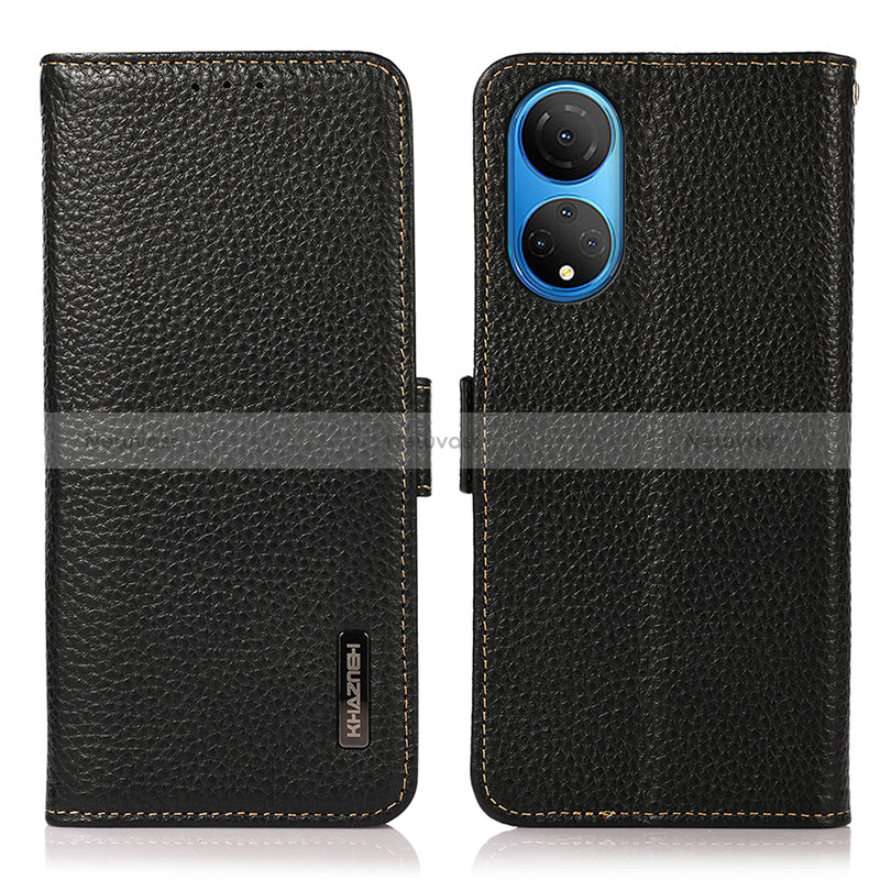 Leather Case Stands Flip Cover Holder B03H for Huawei Honor X7