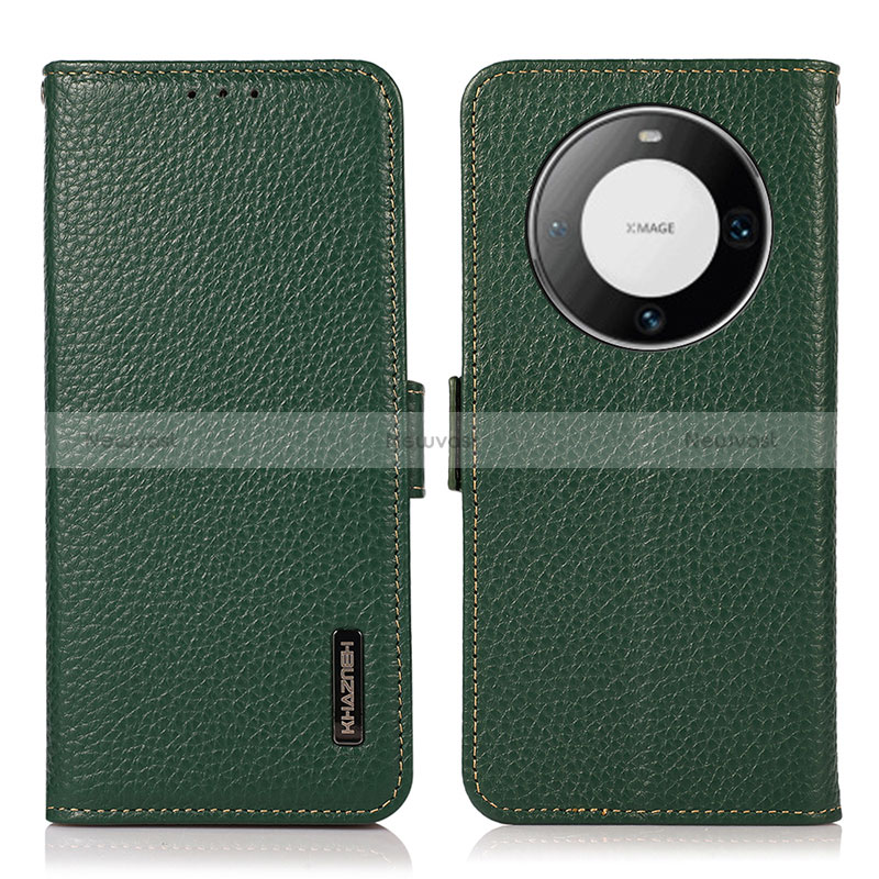 Leather Case Stands Flip Cover Holder B03H for Huawei Mate 60 Pro