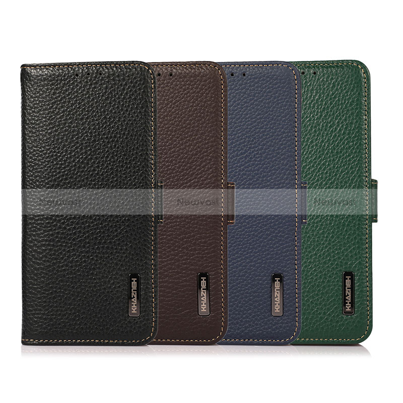 Leather Case Stands Flip Cover Holder B03H for Huawei Mate 60 Pro