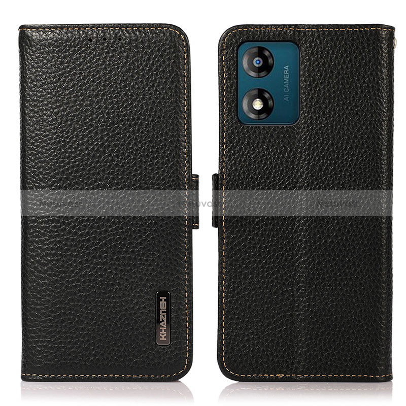 Leather Case Stands Flip Cover Holder B03H for Motorola Moto E13