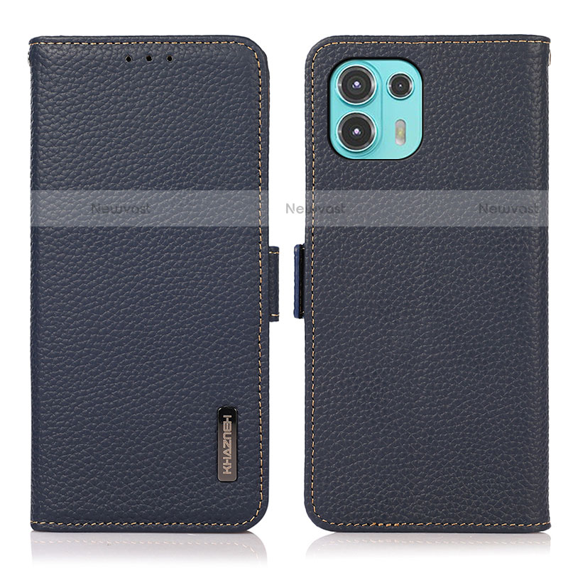 Leather Case Stands Flip Cover Holder B03H for Motorola Moto Edge 20 Lite 5G