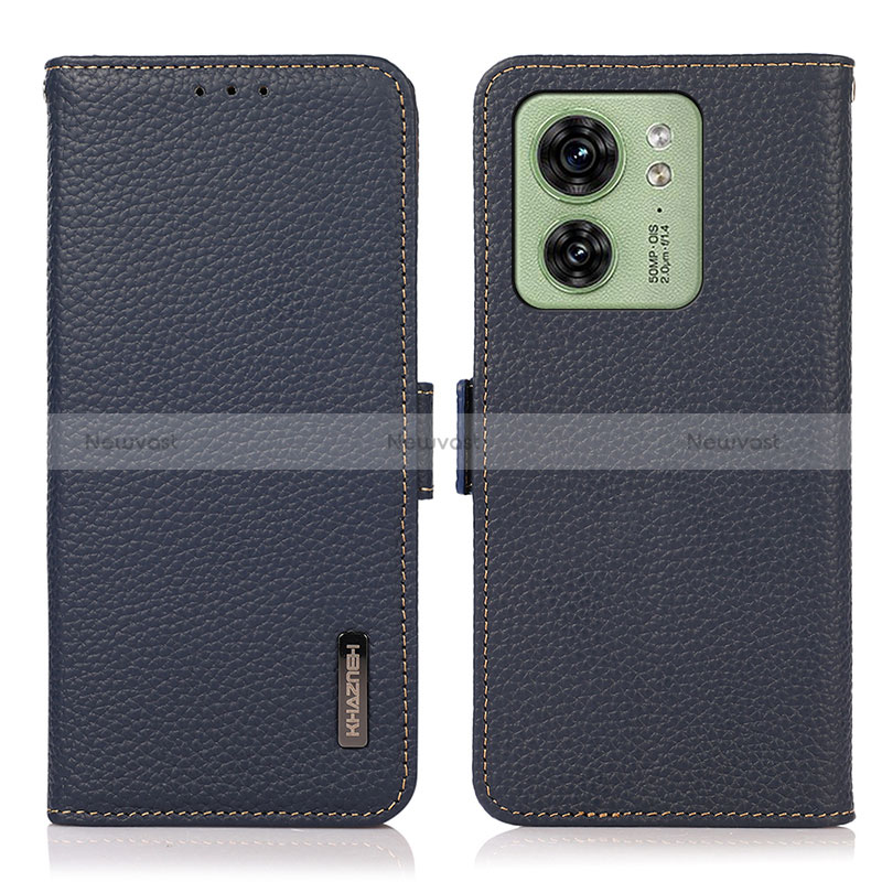 Leather Case Stands Flip Cover Holder B03H for Motorola Moto Edge (2023) 5G