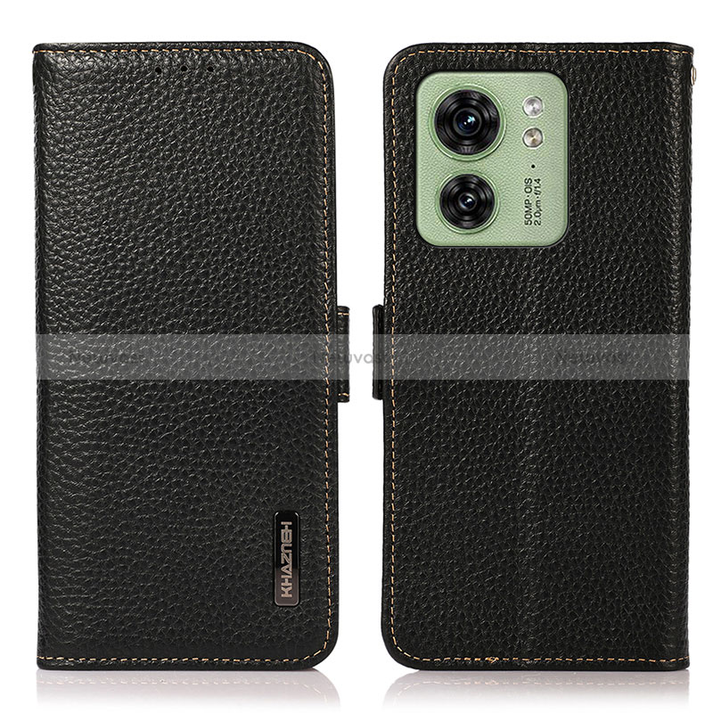 Leather Case Stands Flip Cover Holder B03H for Motorola Moto Edge 40 5G