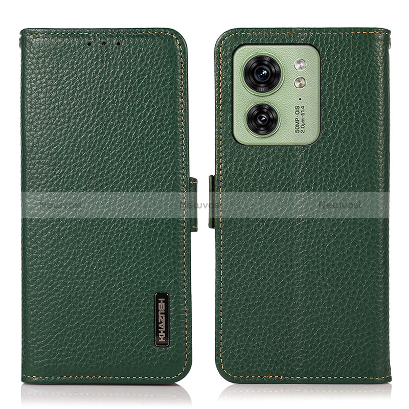 Leather Case Stands Flip Cover Holder B03H for Motorola Moto Edge 40 5G