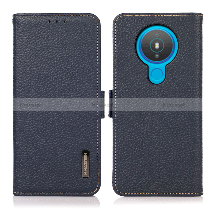 Leather Case Stands Flip Cover Holder B03H for Nokia 1.4