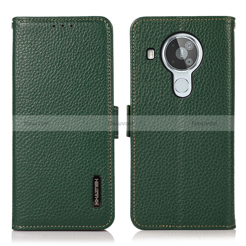 Leather Case Stands Flip Cover Holder B03H for Nokia 7.3