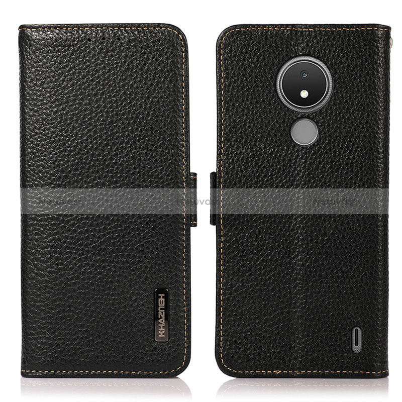 Leather Case Stands Flip Cover Holder B03H for Nokia C21