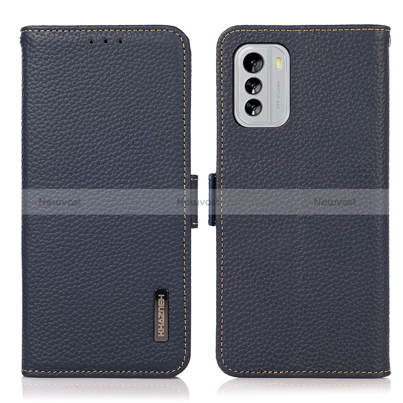 Leather Case Stands Flip Cover Holder B03H for Nokia G60 5G