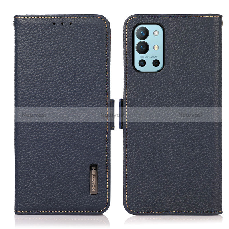 Leather Case Stands Flip Cover Holder B03H for OnePlus 9R 5G