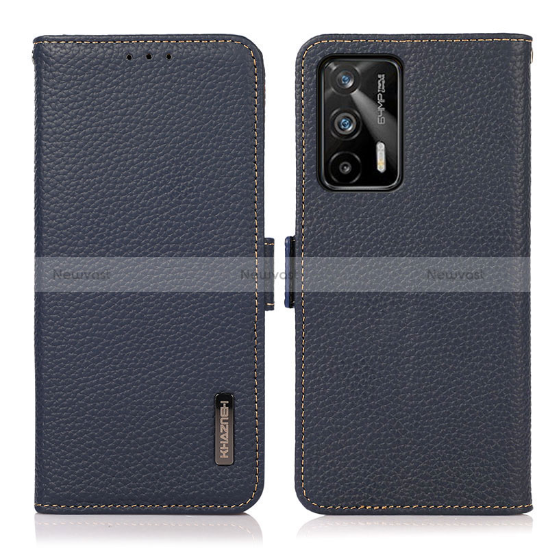 Leather Case Stands Flip Cover Holder B03H for Realme GT 5G