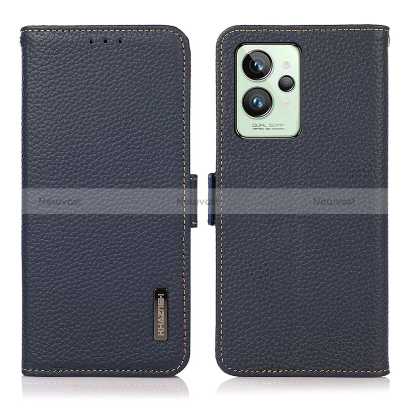 Leather Case Stands Flip Cover Holder B03H for Realme GT2 Pro 5G