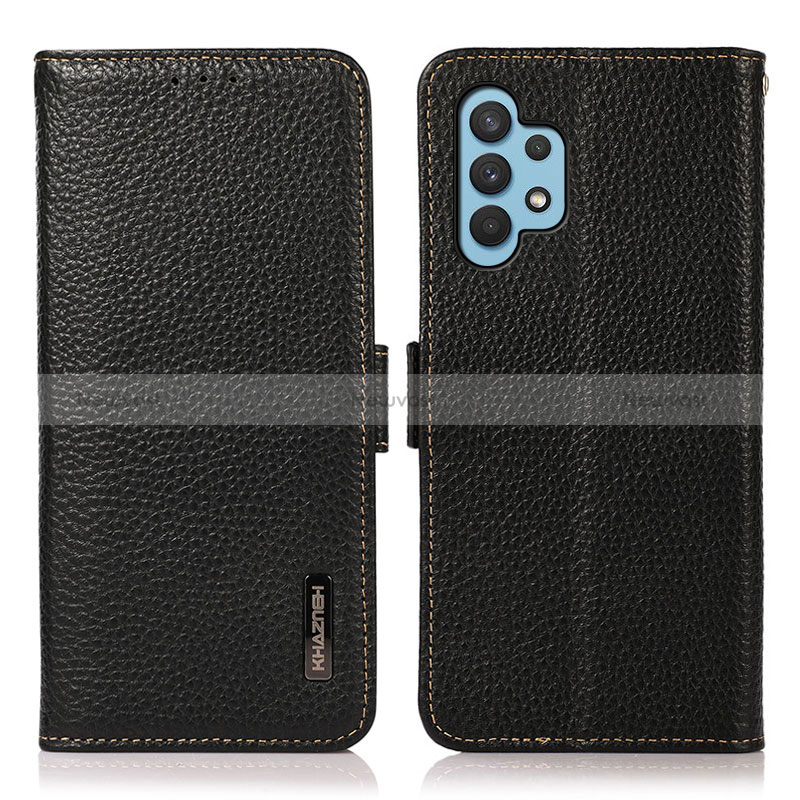 Leather Case Stands Flip Cover Holder B03H for Samsung Galaxy A32 4G