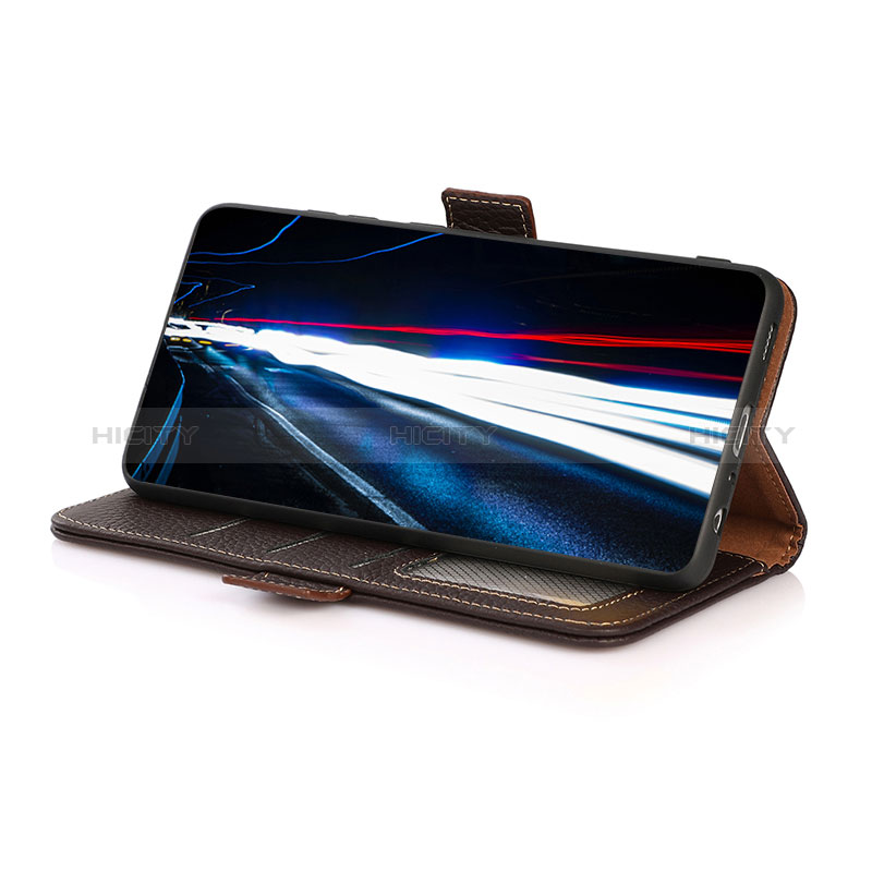 Leather Case Stands Flip Cover Holder B03H for Samsung Galaxy M14 5G