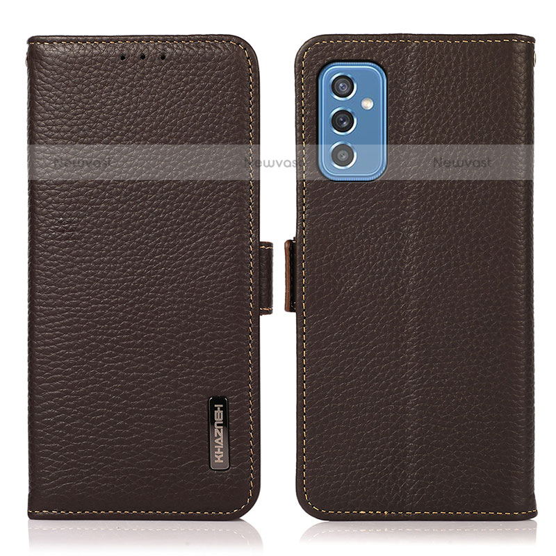 Leather Case Stands Flip Cover Holder B03H for Samsung Galaxy M52 5G