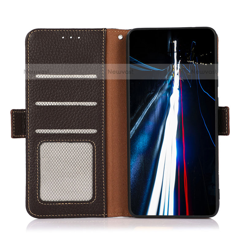 Leather Case Stands Flip Cover Holder B03H for Samsung Galaxy M52 5G