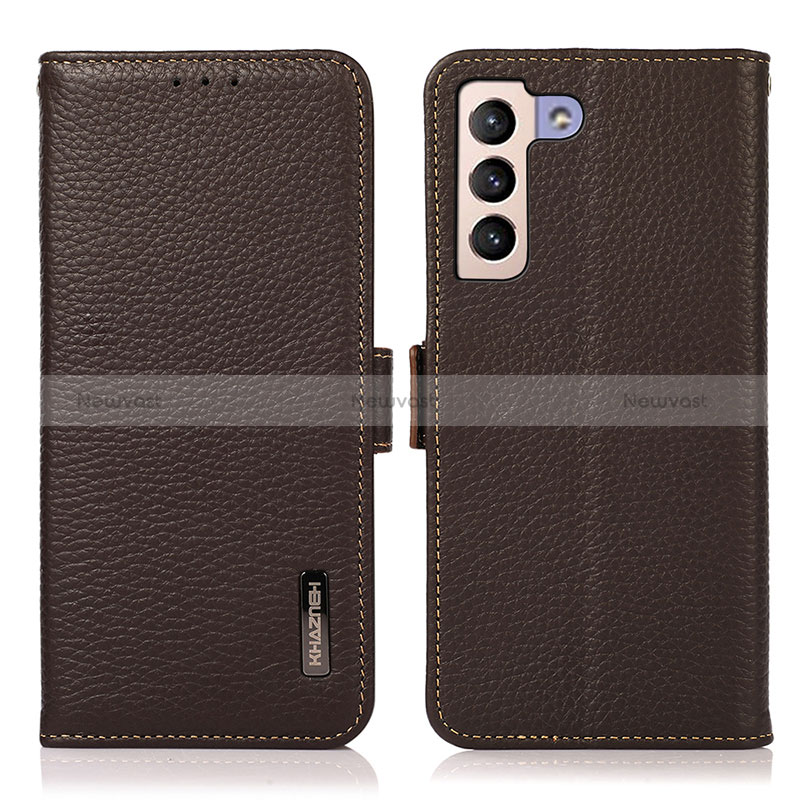 Leather Case Stands Flip Cover Holder B03H for Samsung Galaxy S24 5G