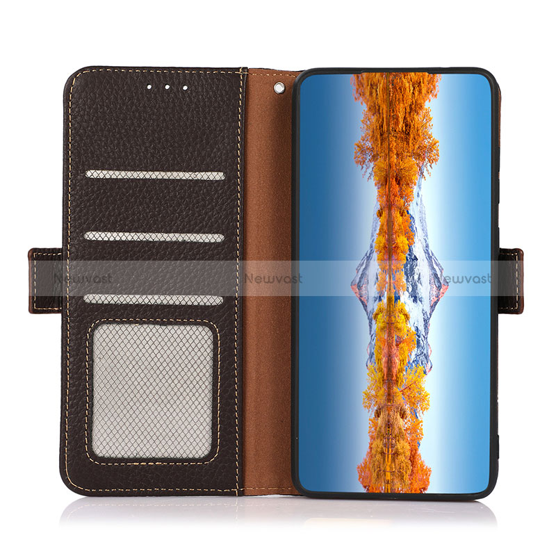 Leather Case Stands Flip Cover Holder B03H for Sony Xperia 1 IV