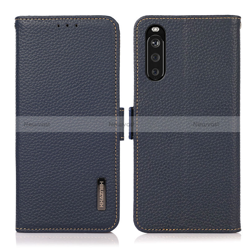 Leather Case Stands Flip Cover Holder B03H for Sony Xperia 10 III Lite